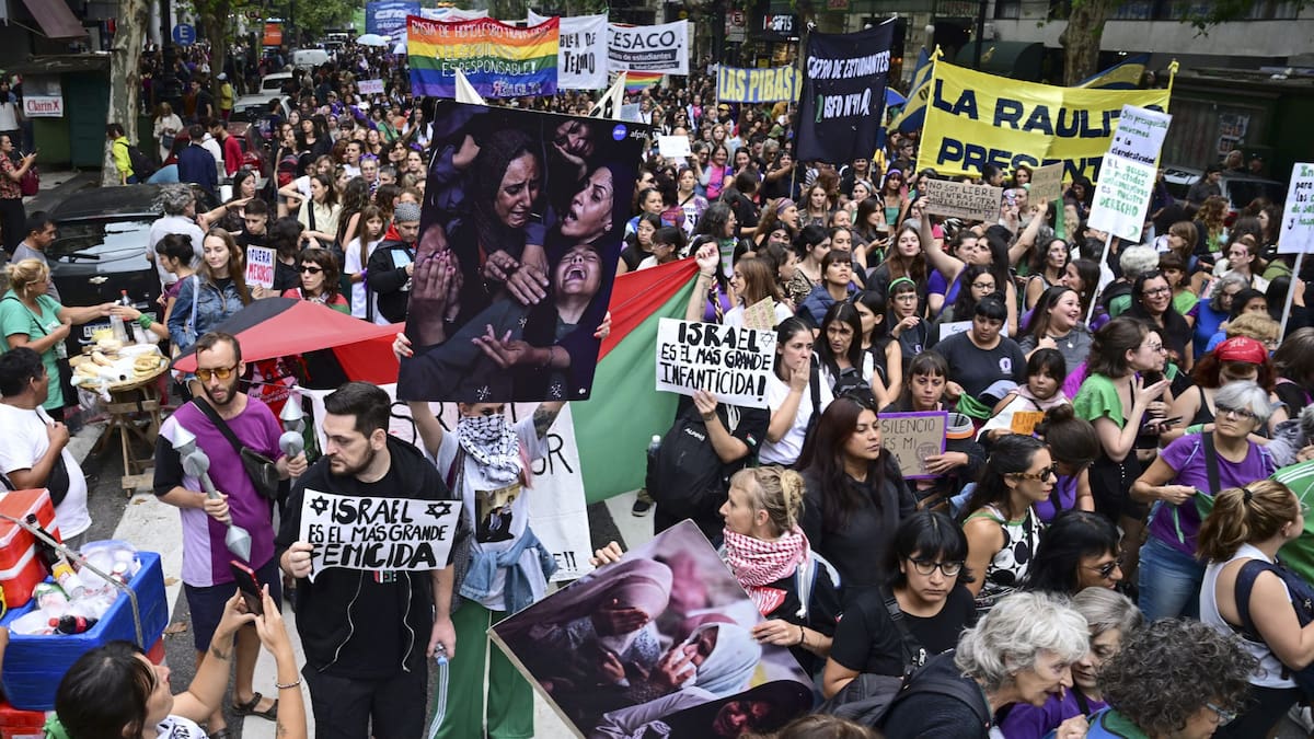 Ni Una Menos 2026: organizaciones marcharon por el Día de la Mujer y alertaron por la violencia de género