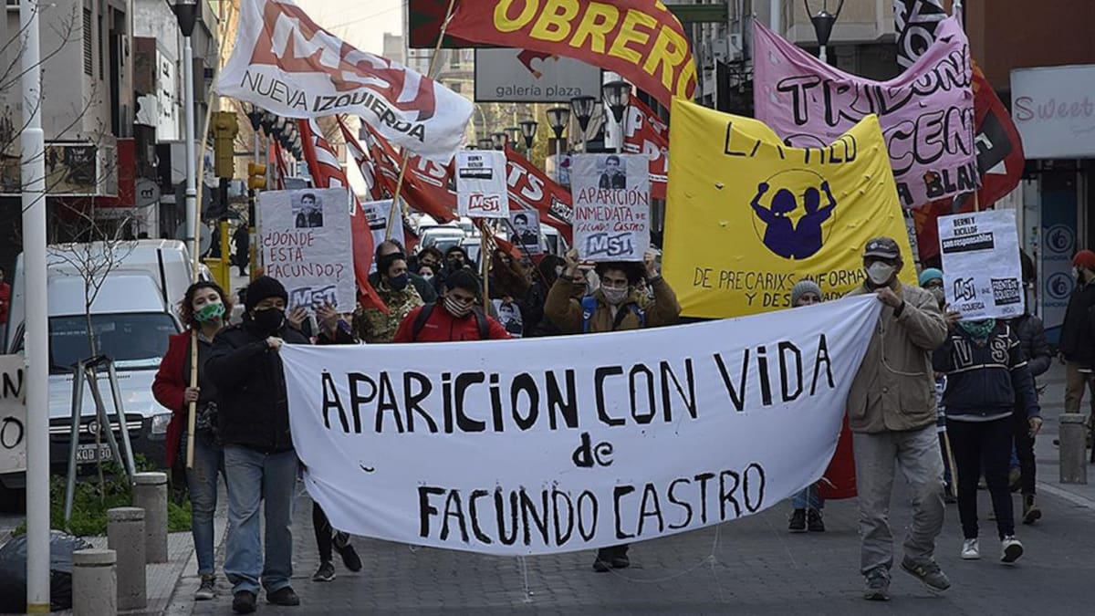 Marcha por Facundo Astudillo Castro, Plaza de Mayo