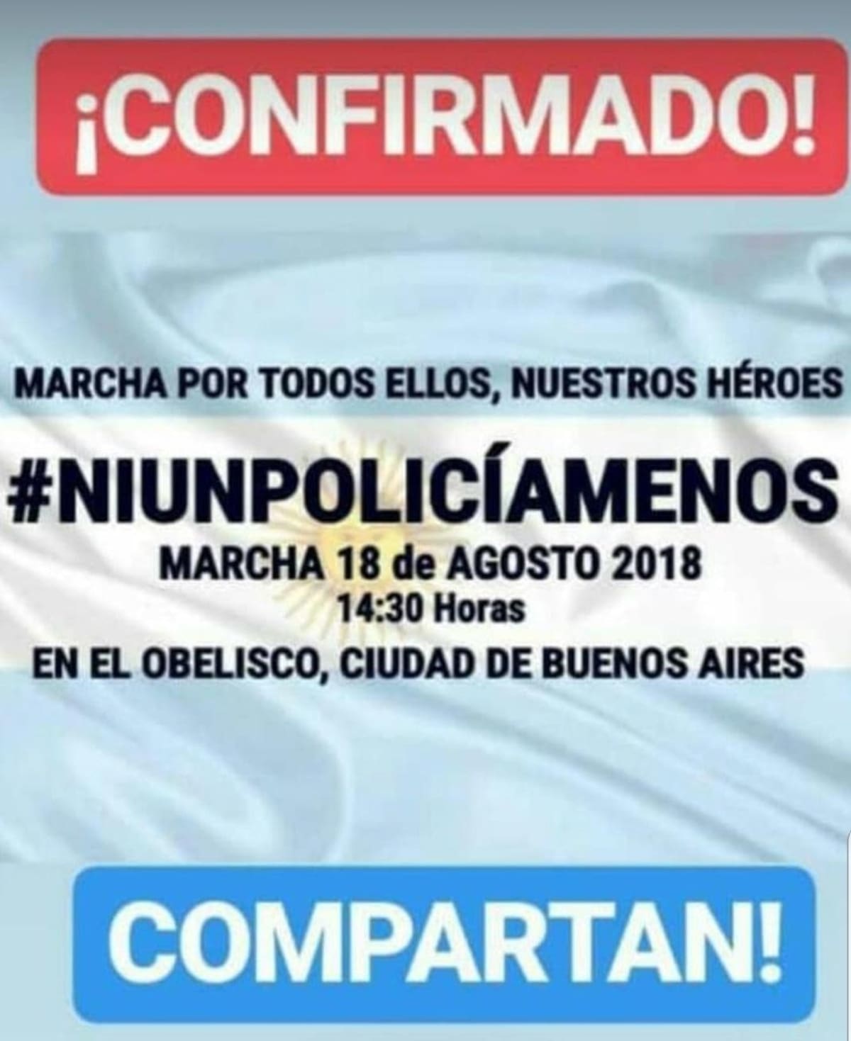 Marcha por seguridad -