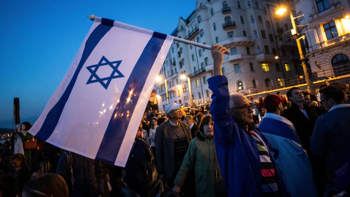 Marchas en apoyo a Israel. Foto: EFE