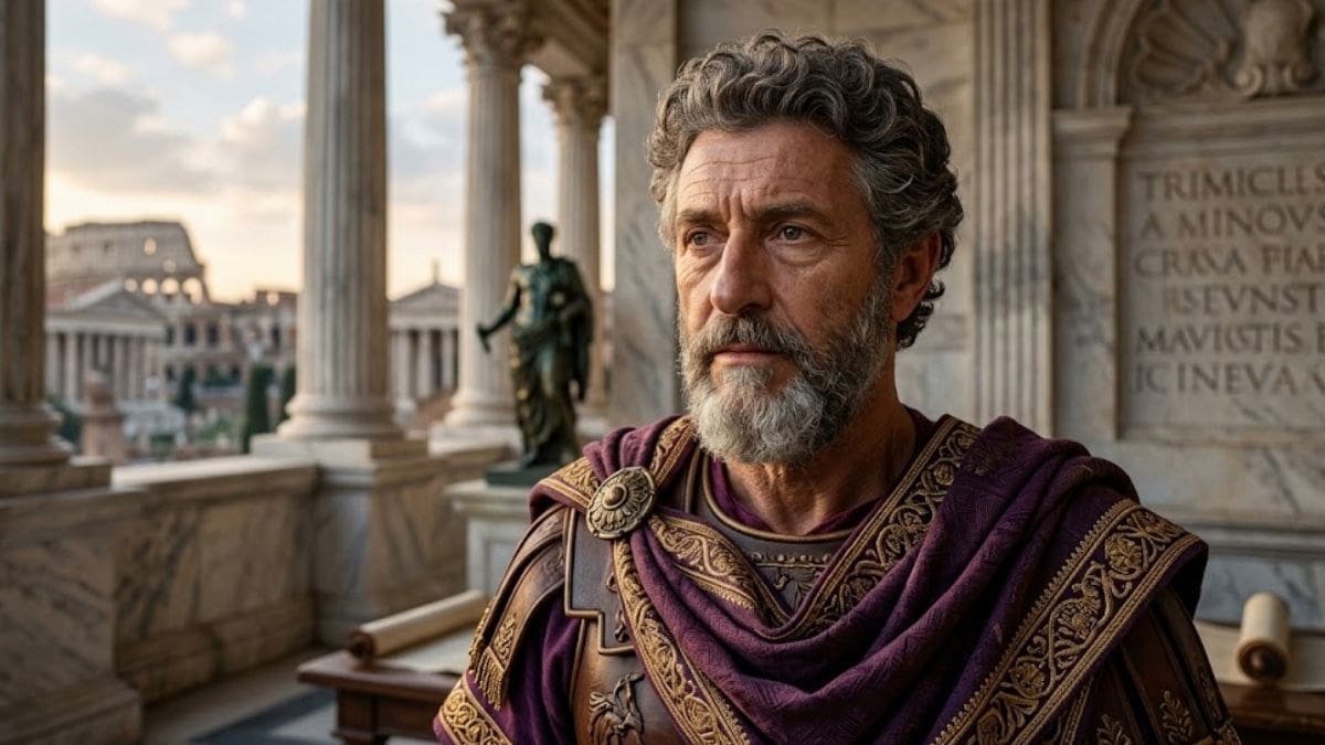Marco Aurelio y una frase sobre la vida que te hace ver los problemas de otra manera: “Lo que se interpone en el camino se convierte en el camino”