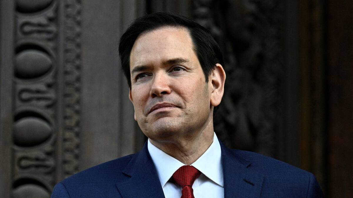 Marco Rubio, secretario de Estado de Estados Unidos. Foto: Reuters.