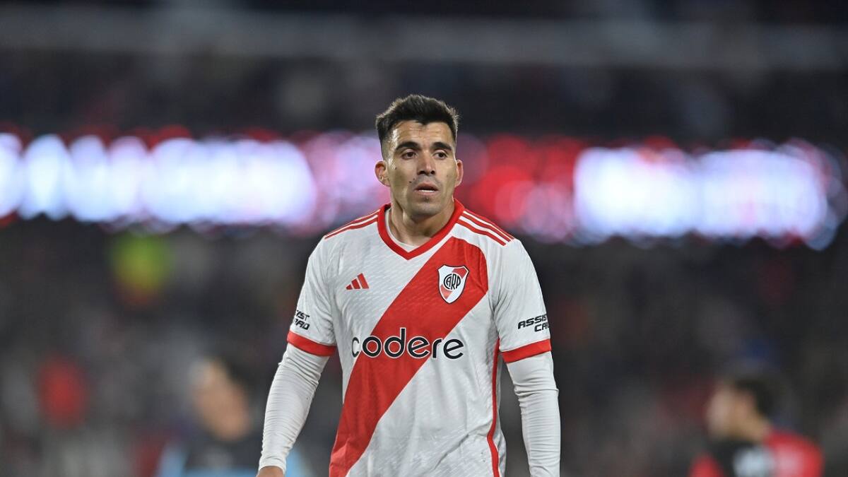 Marcos Acuña en River Plate. Foto: X @RiverPlate
