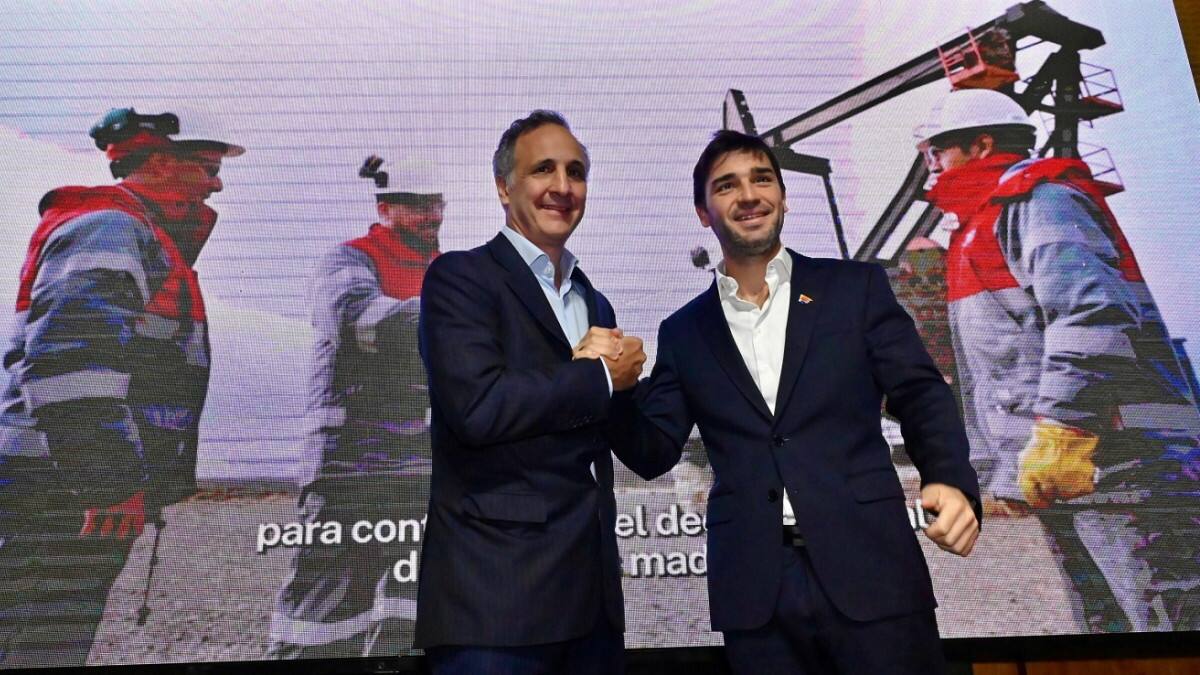 Marcos Bulgheroni e Ignacio Torres. Foto: PAE.