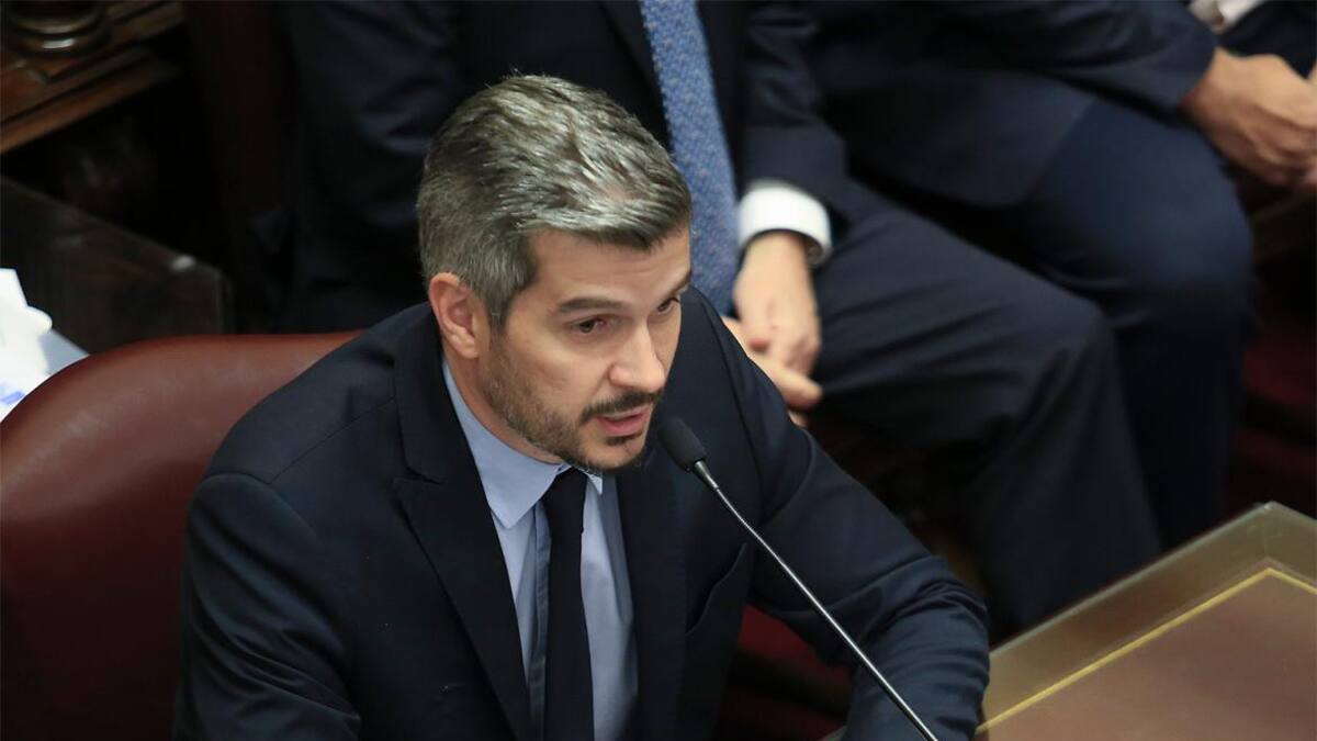 Marcos Peña en el Senado (NA)