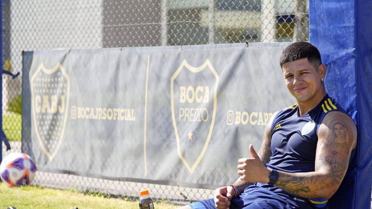 Marcos Rojo; Boca Juniors. Foto: NA.