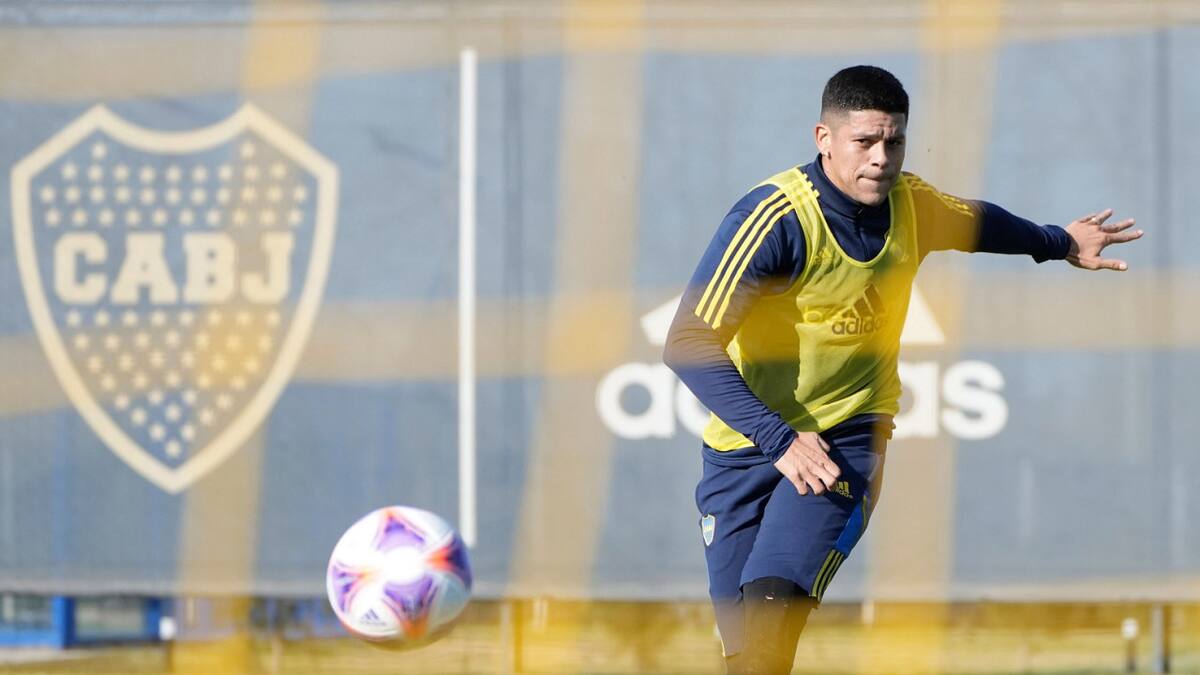 Marcos Rojo, uno de los borrados por Russo. Foto: Prensa Boca Juniors.