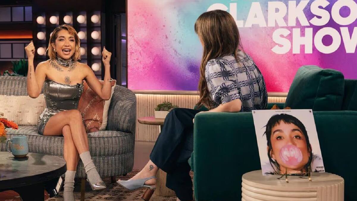 María Becerra habló con Kelly Clarkson de sus shows en River