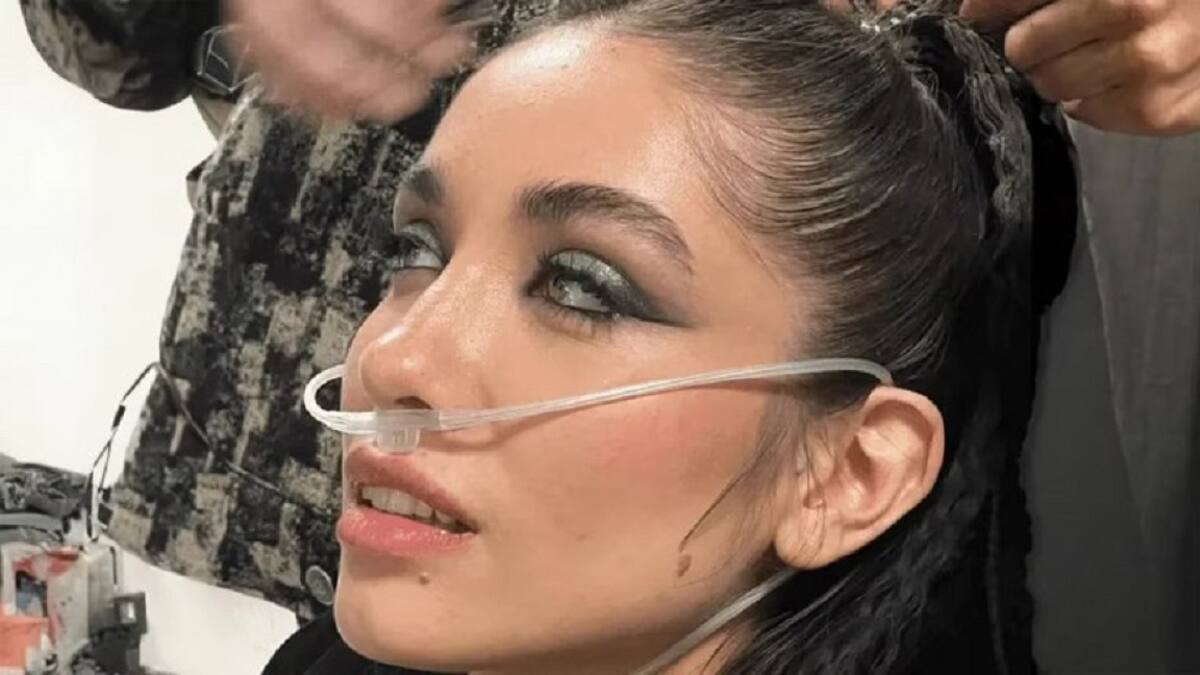 María Becerra pasó un mal momento en Bolivia. Foto: NA.