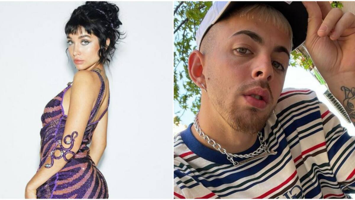 María Becerra y J Rei. Foto: Instagram/mariabecerra - j.reiii