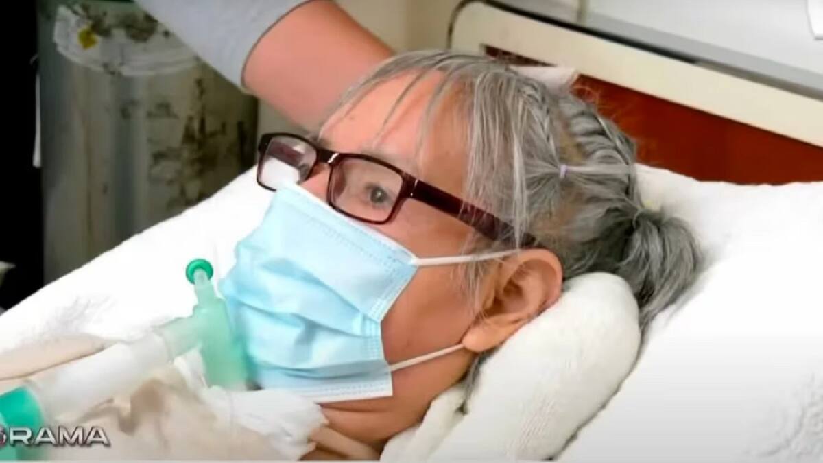 María Benito padecía esclerosis lateral amiotrófica. Foto: captura