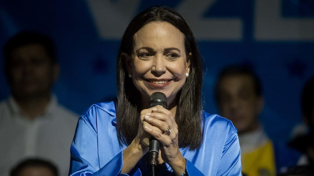 María Corina Machado. Foto: EFE.