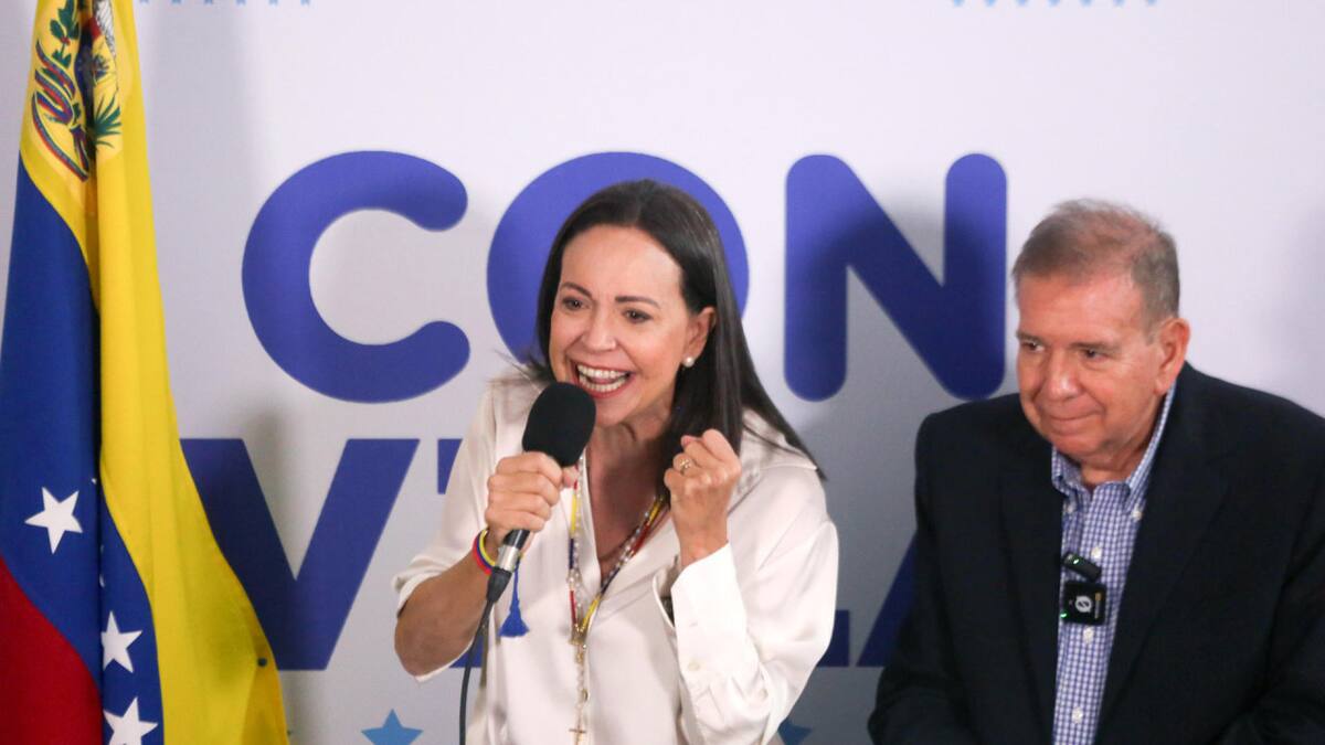 María Corina Machado. Foto: EFE.