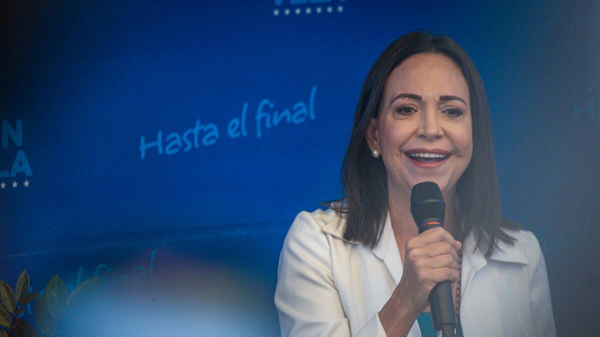 María Corina Machado. Foto: EFE.