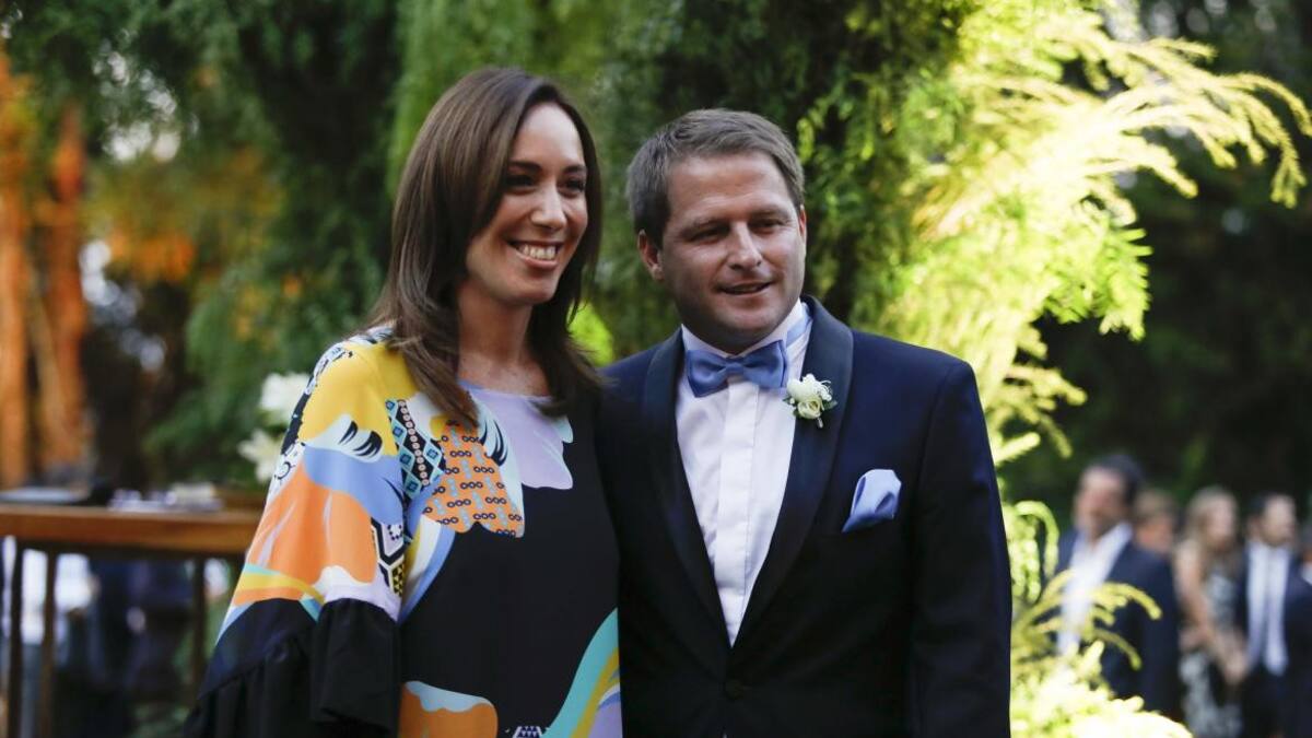 María Eugenia Vidal y Alex Campbell Casamiento