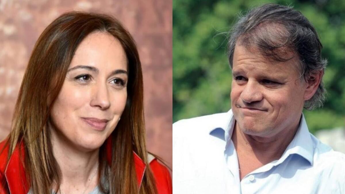 María Eugenia Vidal y Quique Sacco