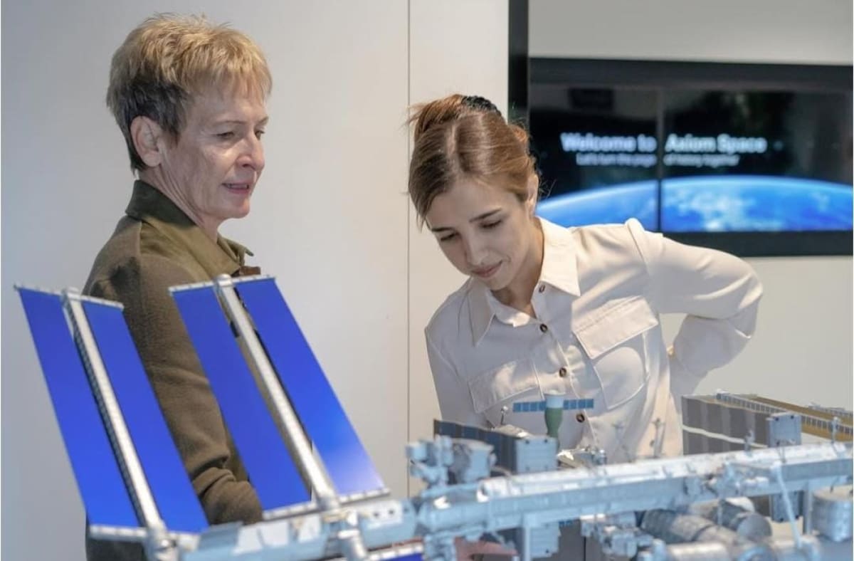 María Noel de Castro Campos estudia y practica para ser la primera astronauta argentina. Foto: Instagram / noel.decastro.