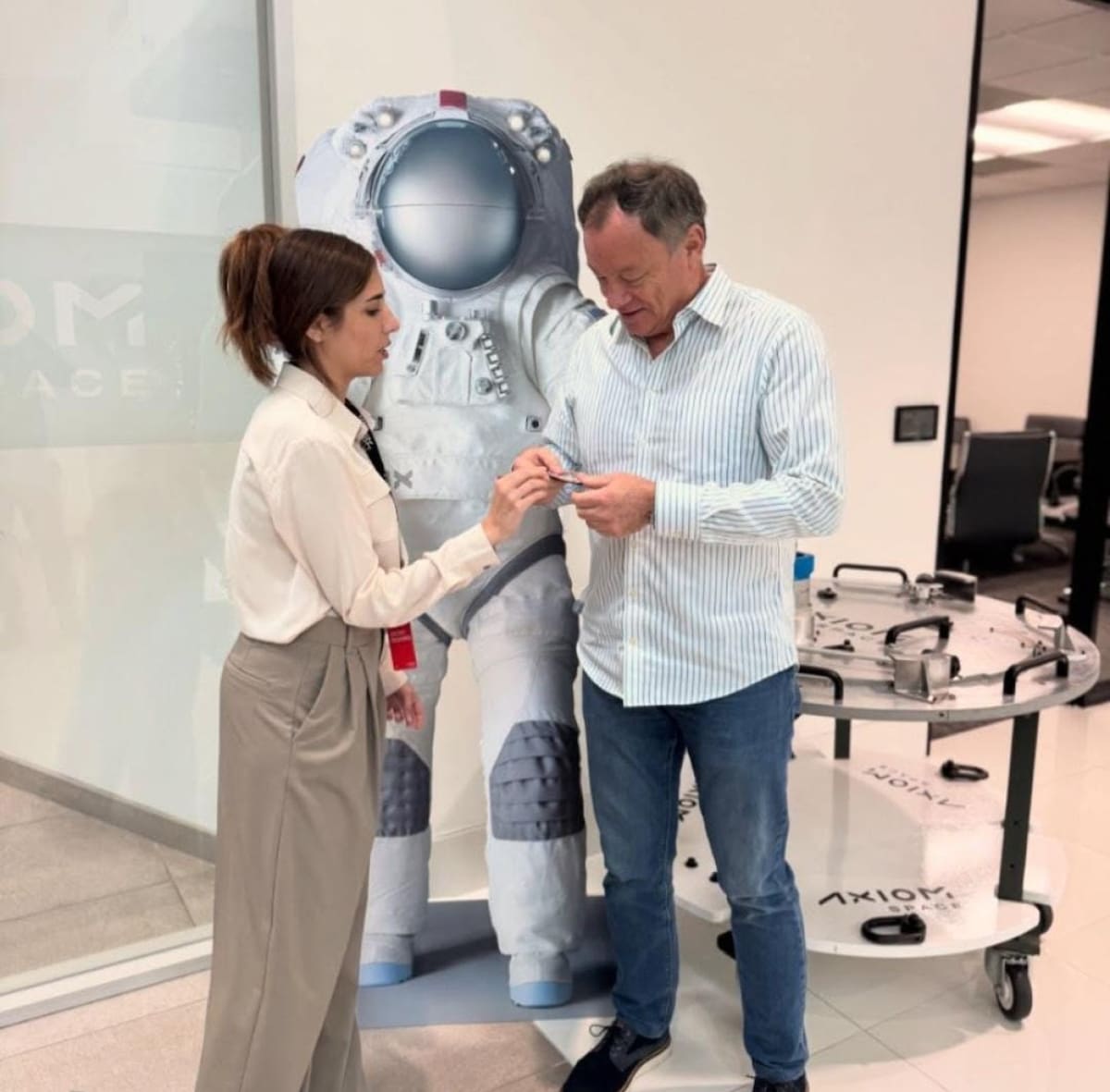 María Noel de Castro Campos estudia y practica para ser la primera astronauta argentina. Foto: Instagram / noel.decastro.