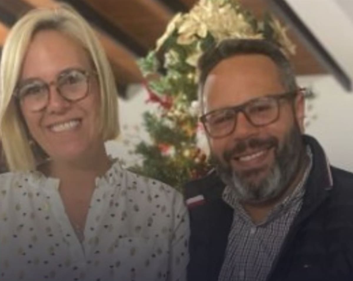 Mariana González junto a su esposo Rafael Tudares. Foto: Instagram/@evtvmiami.
