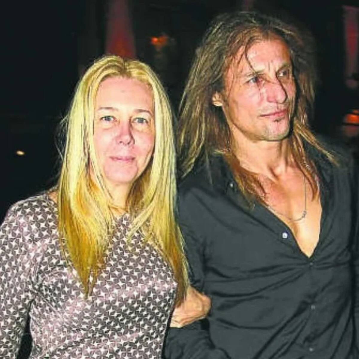 Mariana Nannis y Claudio Caniggia. Foto: NA.