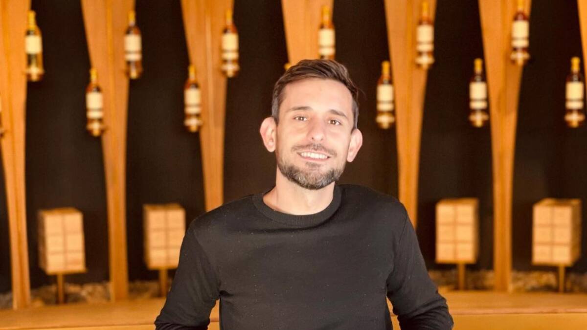 Mariano Braga, sommerlier argentino. Foto: Facebook Mariano Braga.