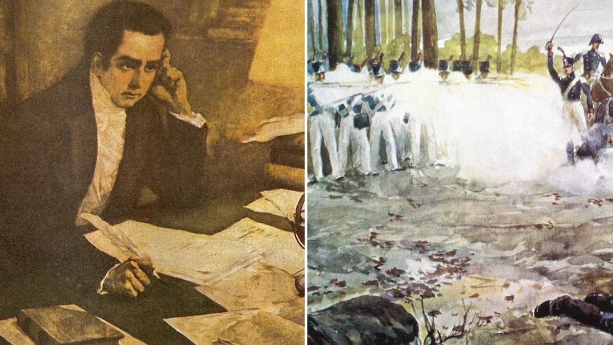 Mariano Moreno y el fusilamiento más polémico