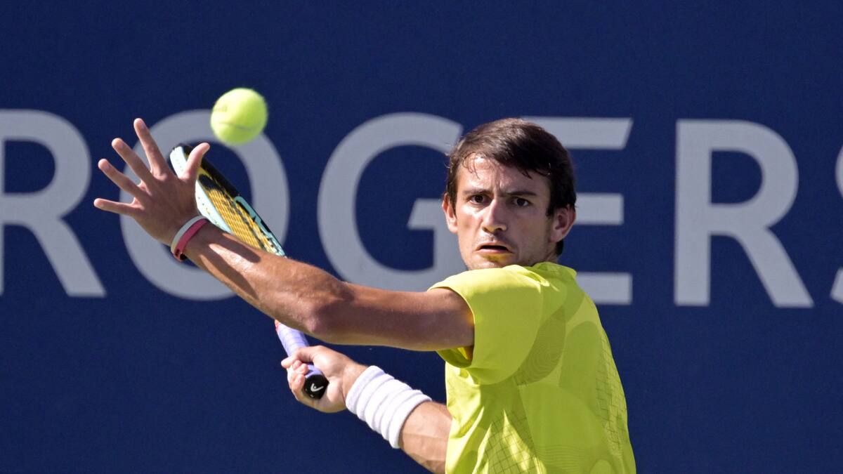 Mariano Navone en el US Open. Foto: REUTERS.
