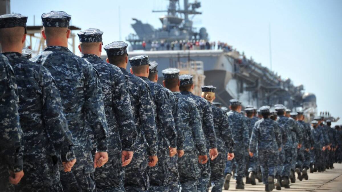 Marina de Estados Unidos. Foto: Vladimir Ramos / Navy Live