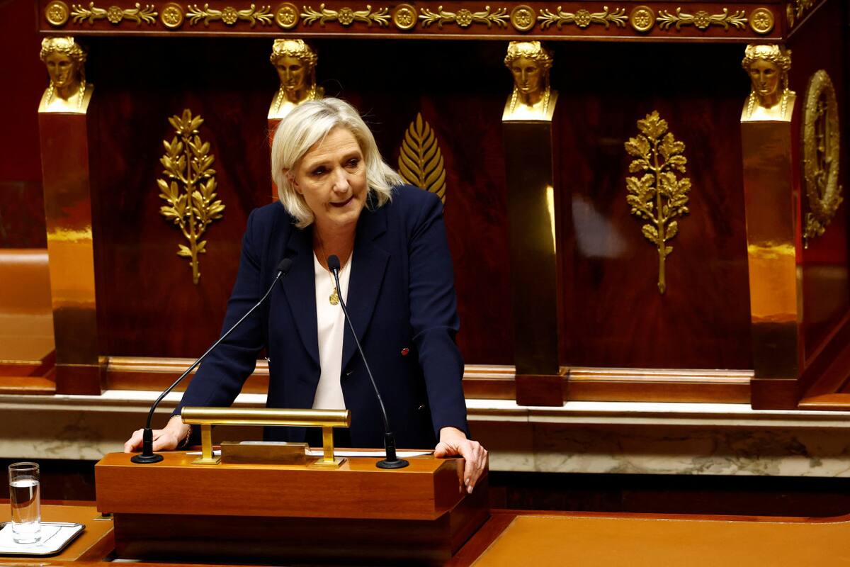 Marine Le Pen. Foto: REUTERS.