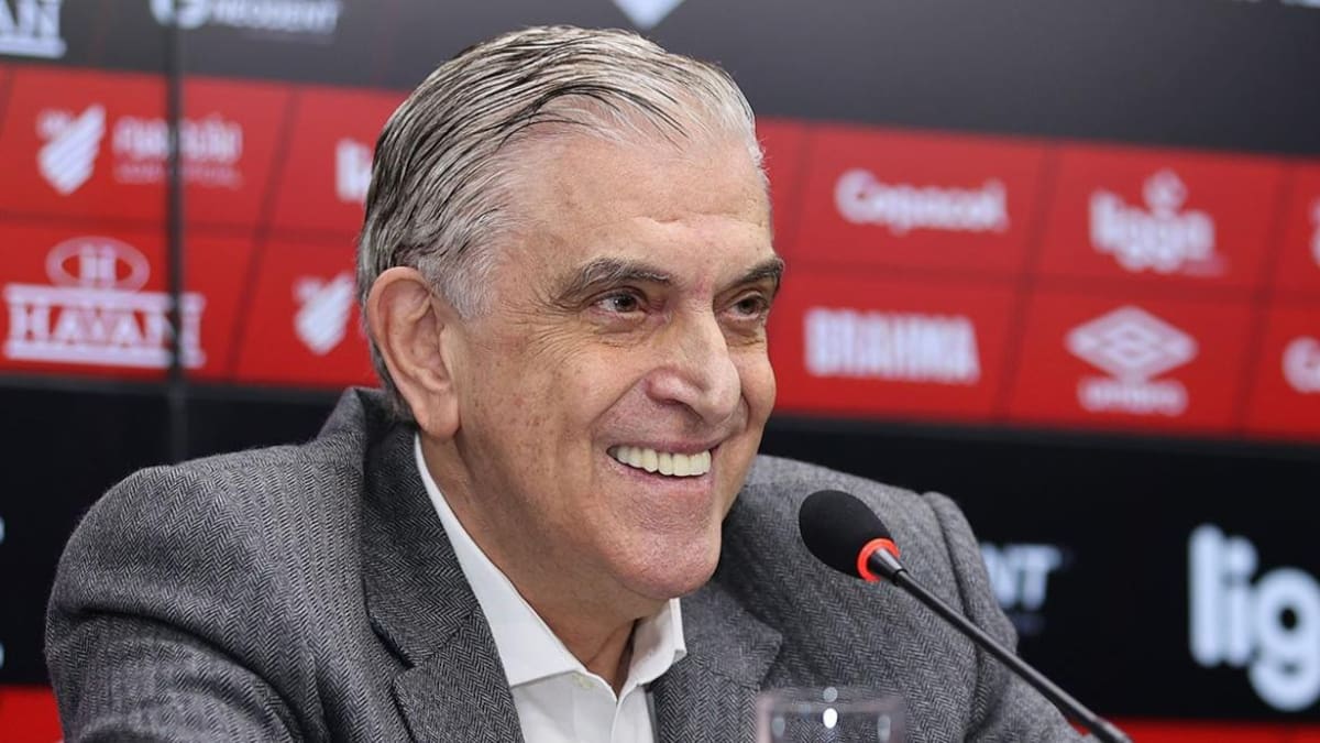 Mario Celso Petraglia, el presidente de Athletico Paranaense. Foto: Istoe.