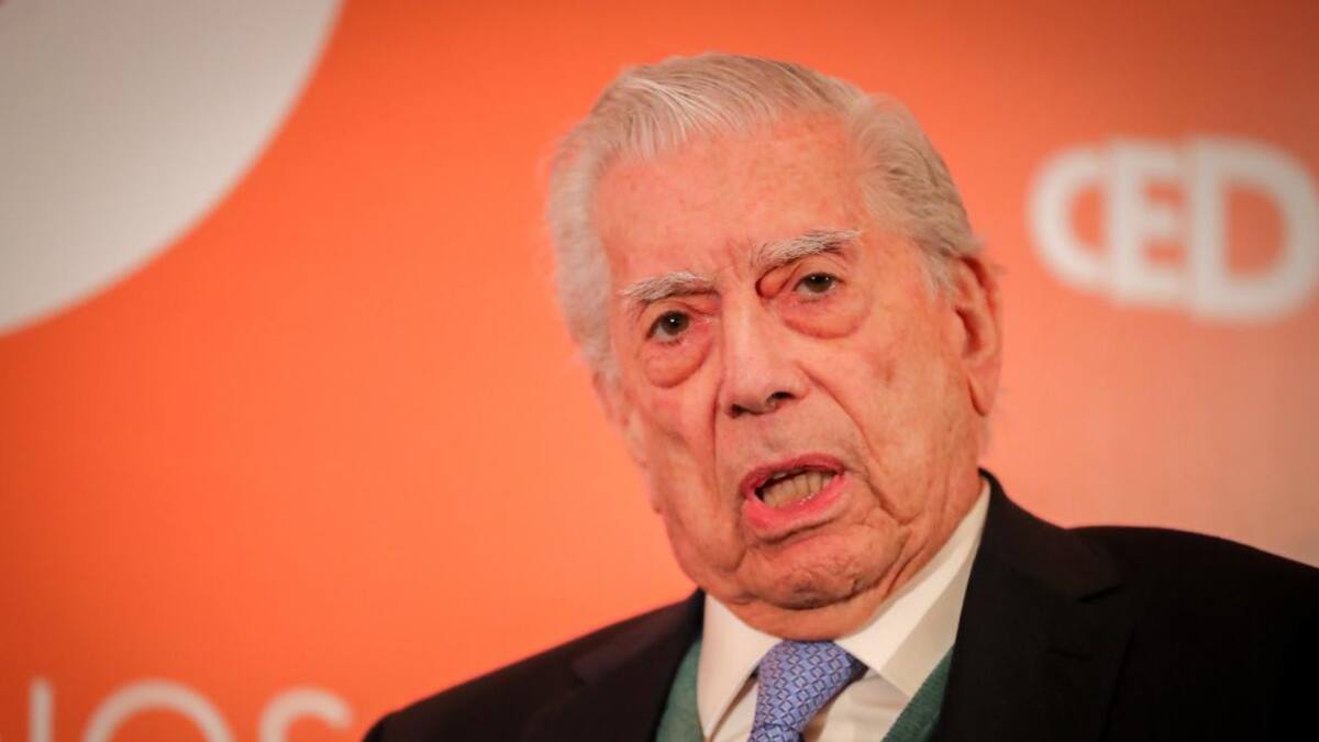 Mario Vargas Llosa. Foto: EFE.