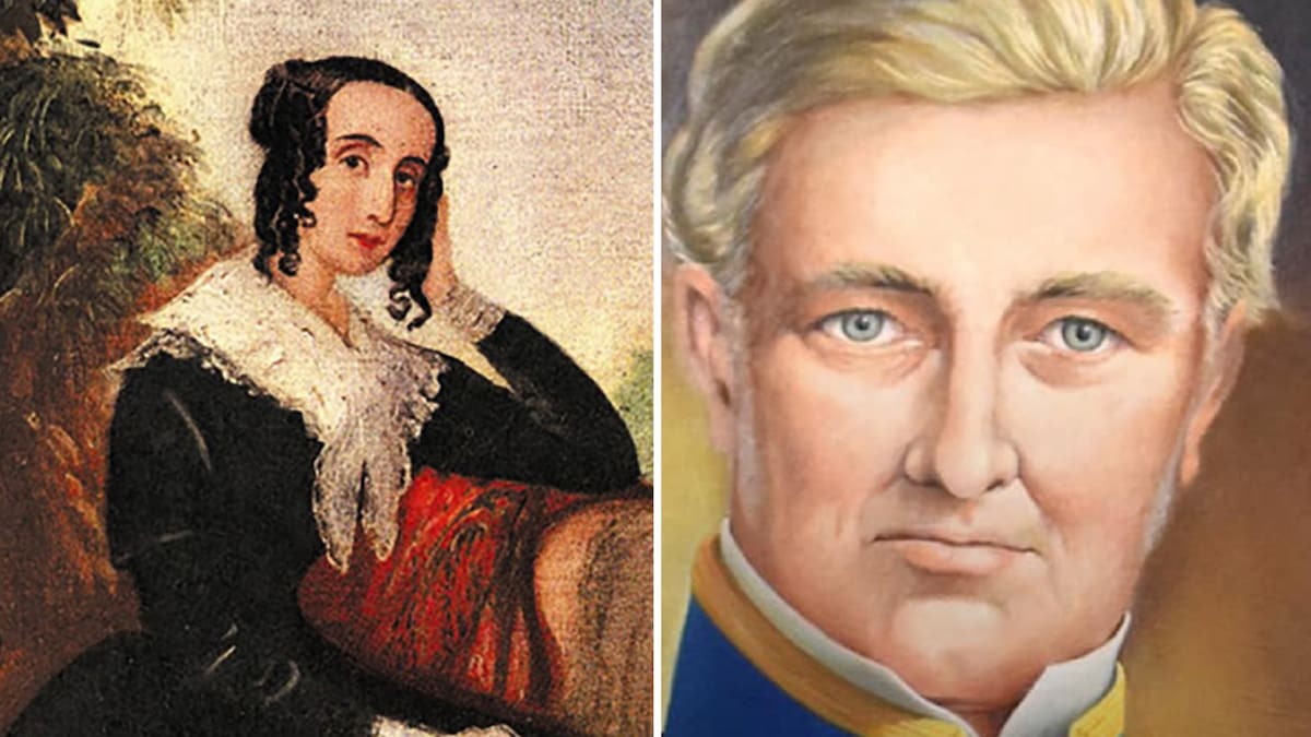 Mariquita Sánchez de Thompson y Martín, su primer esposo