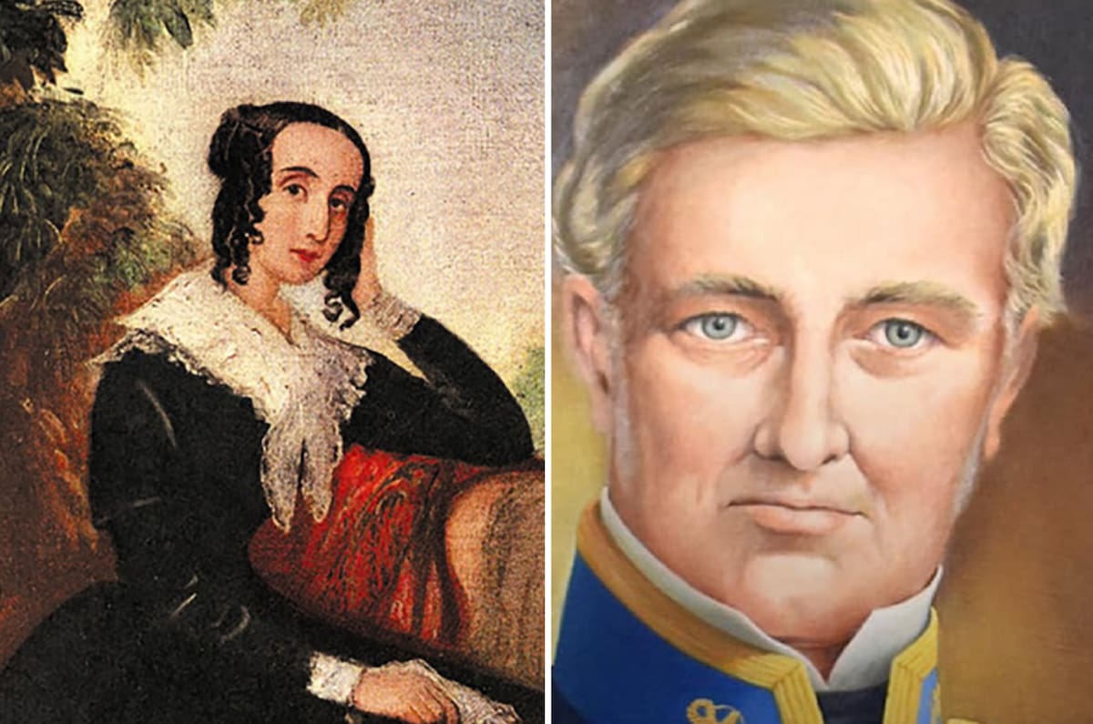 Mariquita Sánchez de Thompson y Martín, su primer esposo