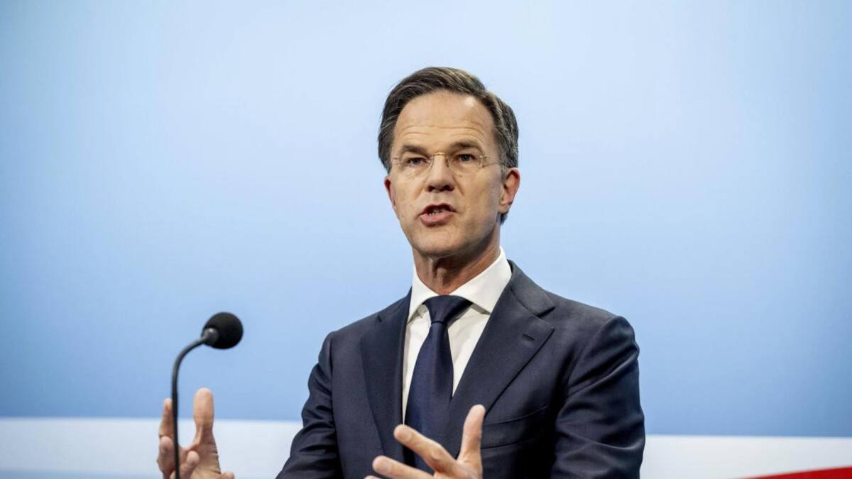 Mark Rutte, primer ministro de Paises Bajos. Foto: EFE