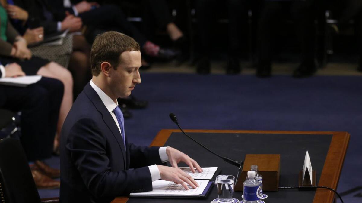 Mark Zuckerberg ante el Congreso de EE.UU. - Facebook (Reuters)