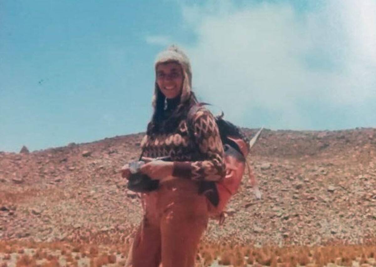 Marta Altamirano, la andinista fallecida en 1981. Foto: Twitter @LosAndesDiario.