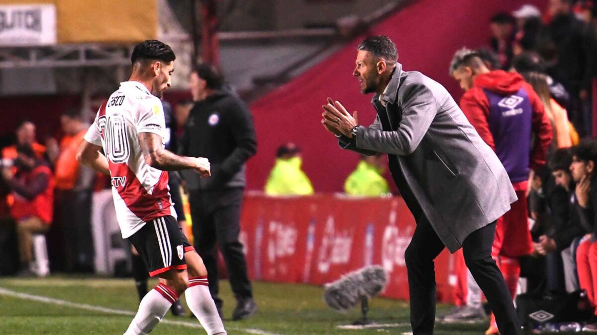 Martín Demichelis, River Plate. Foto: Télam.