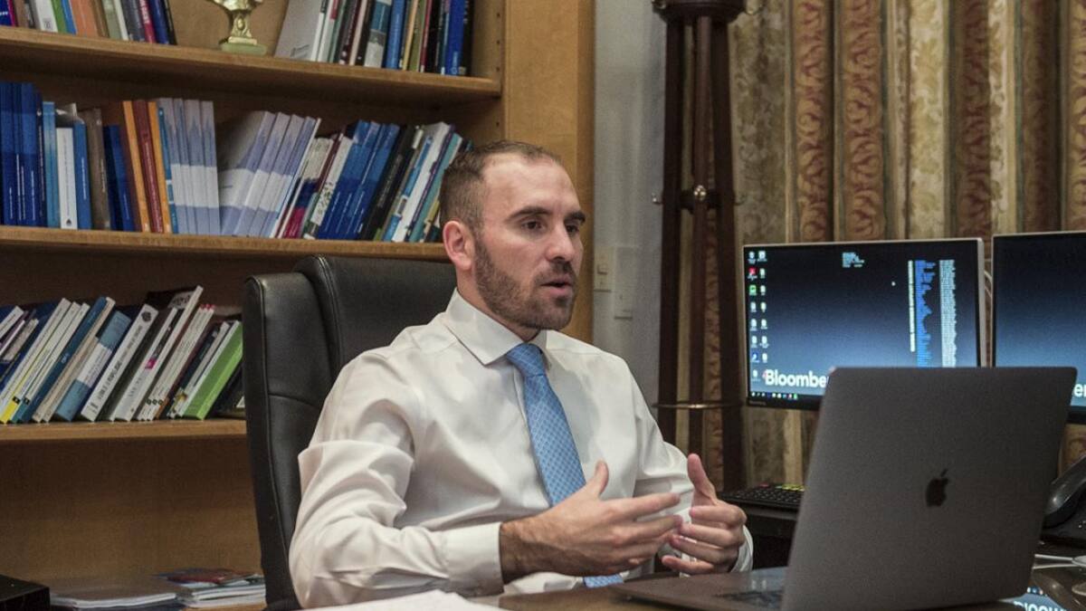 Martín Guzmán, ministro de Economía de Argentina, NA