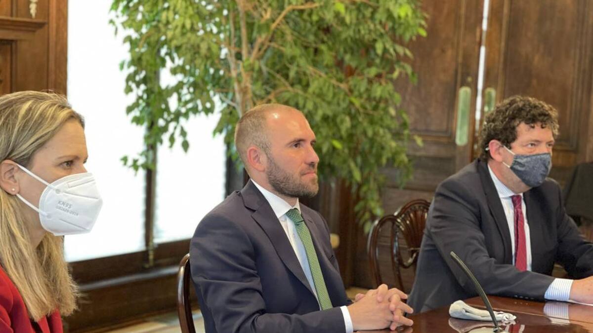 Martín Guzmán, ministro de Economía de Argentina, reunión con FMI, NA