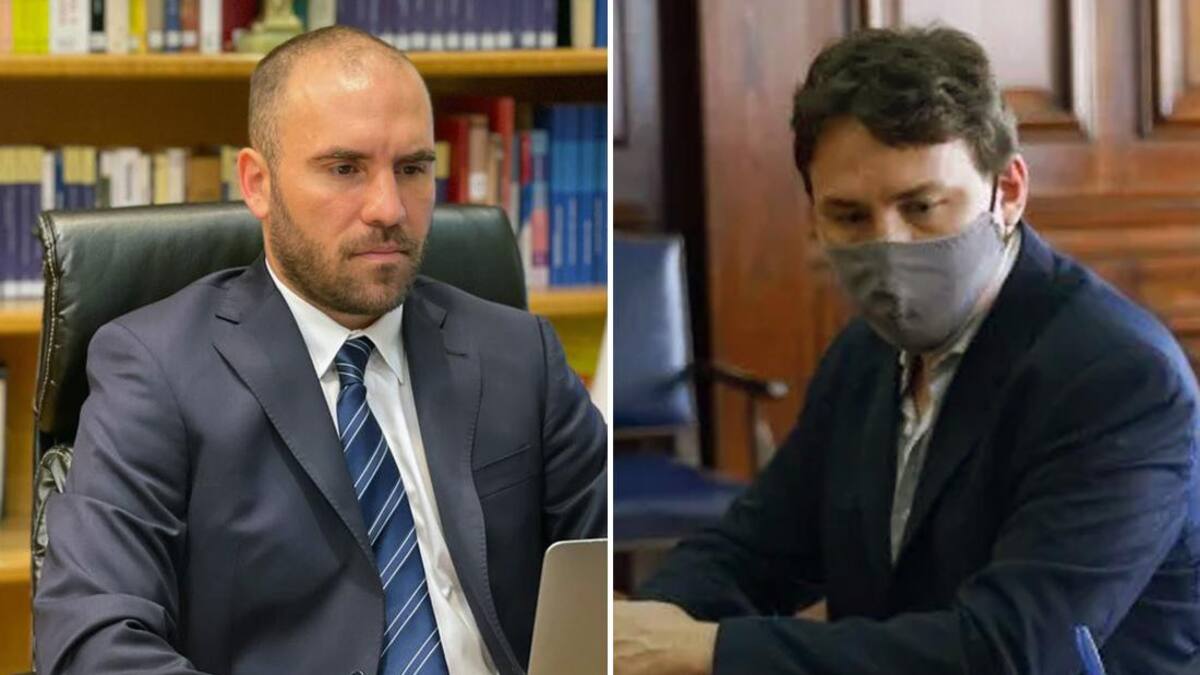 Martín Guzmán y Federico Basualdo