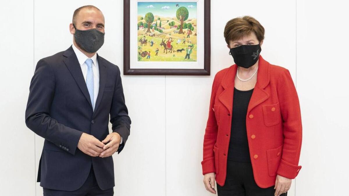 Martín Guzmán y Kristalina Georgieva, AGENCIA NA