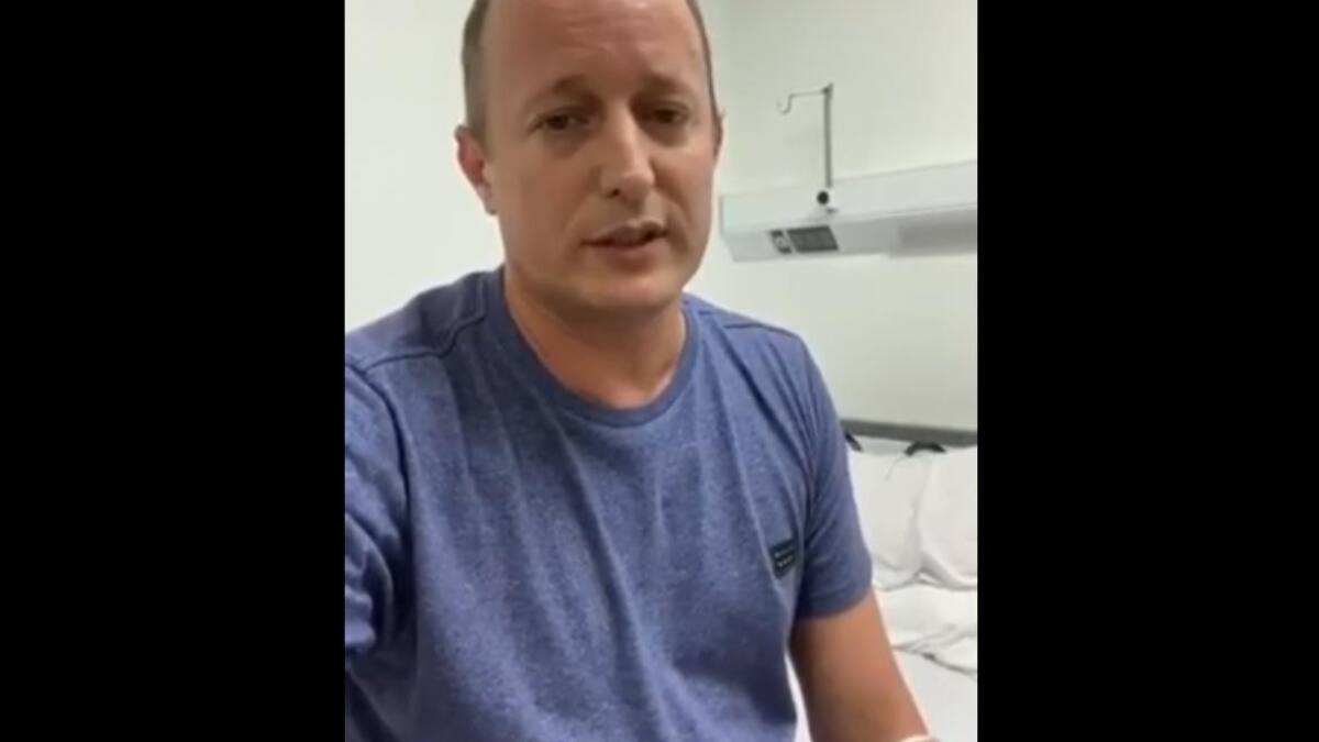 Martín Insaurralde, mensaje en video, coronavirus