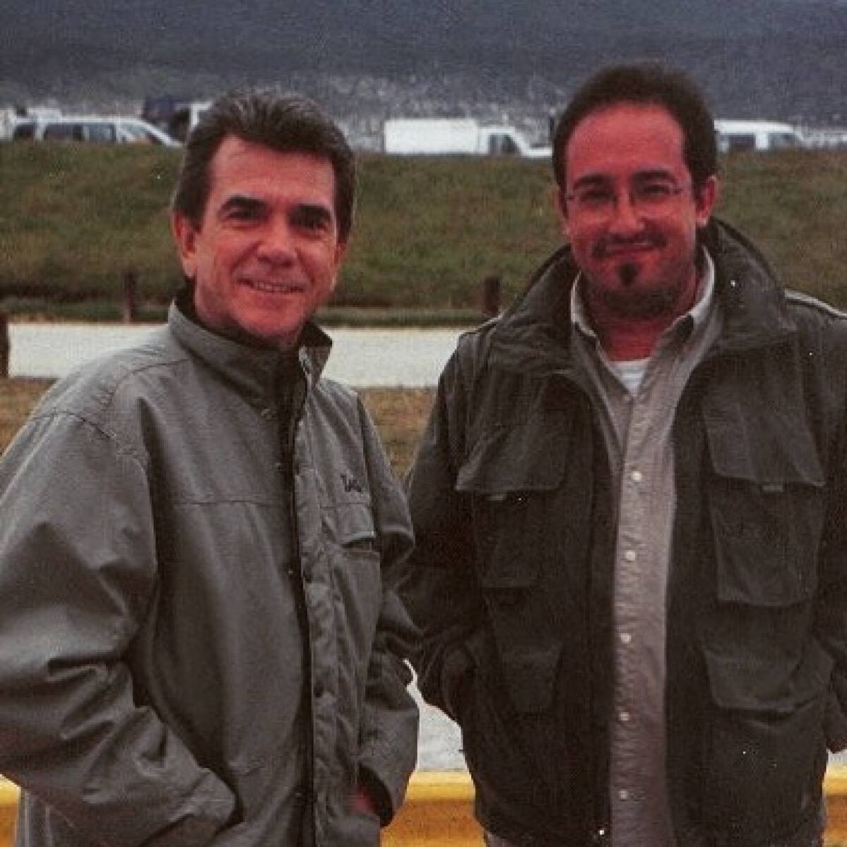 Martín Jáuregui y Juan Alberto Badia. Foto: Instagram.