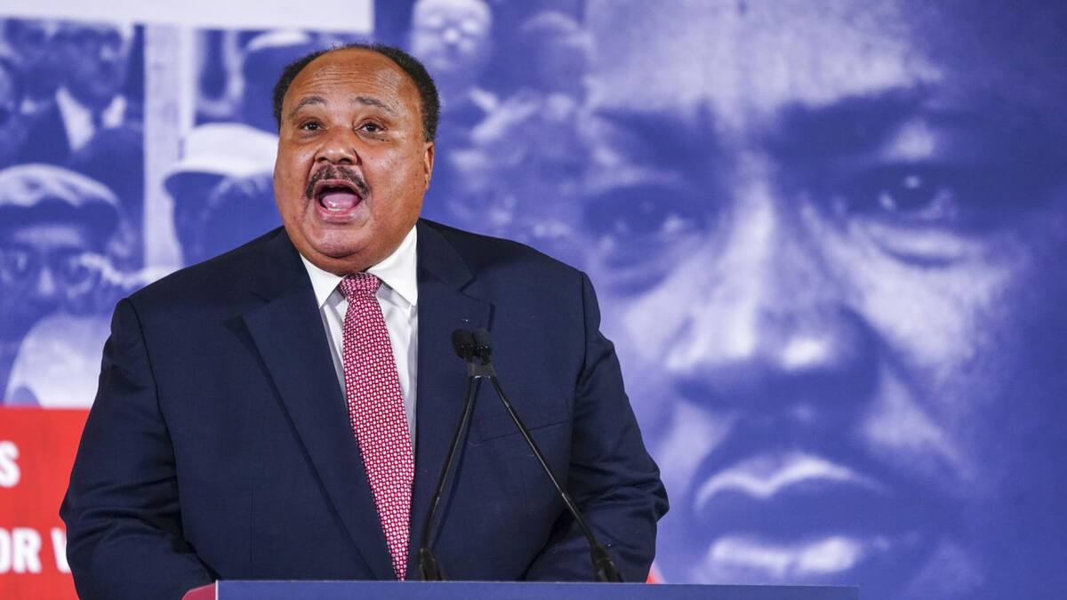 Martin Luther King III. Foto: EFE.