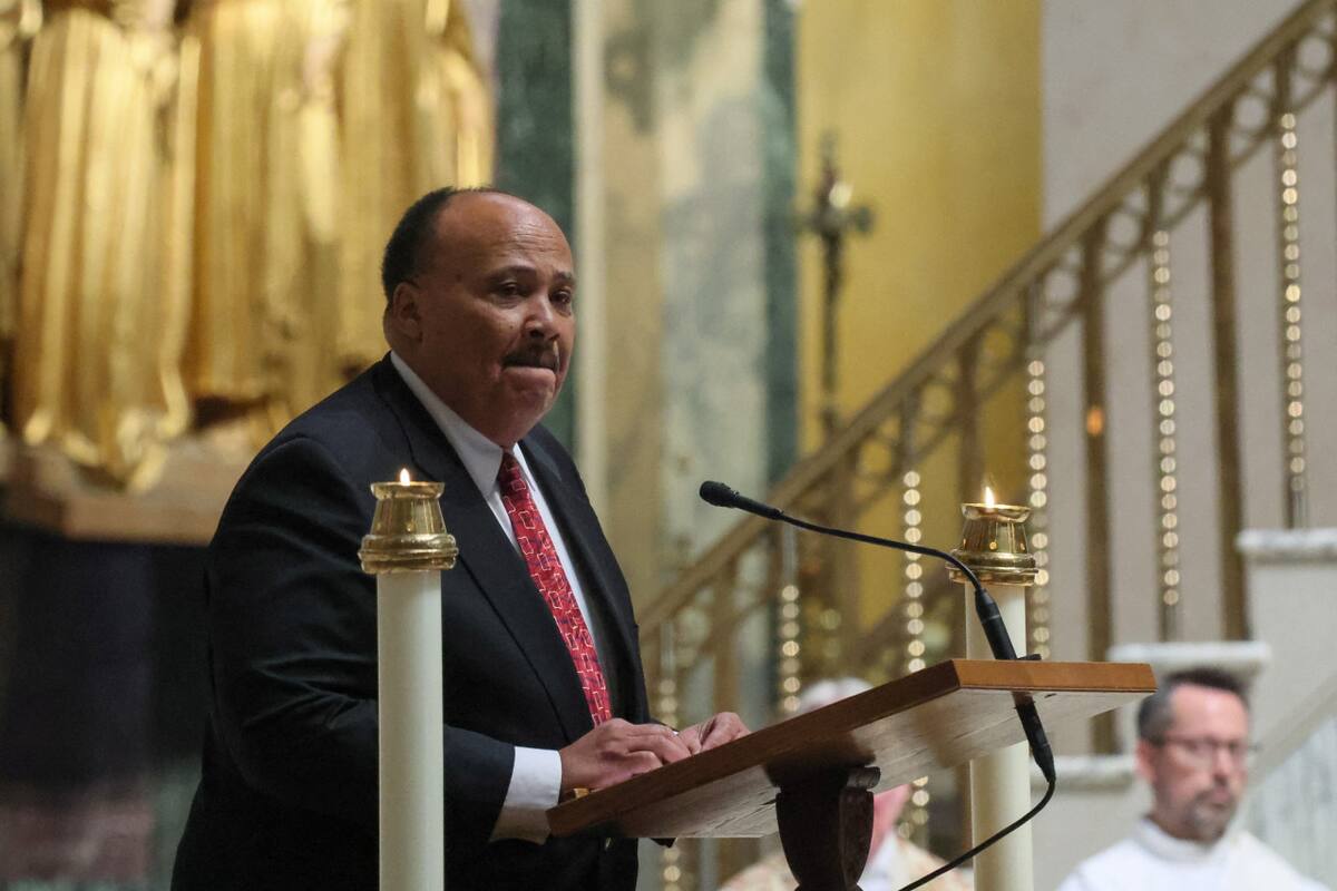 Martin Luther King III. Foto: REUTERS.