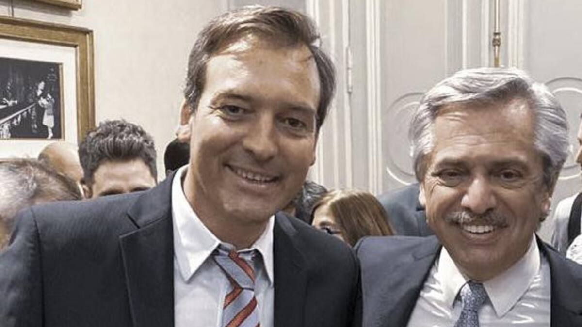 Martín Soria y Alberto Fernández, Ministerio de Justicia, NA