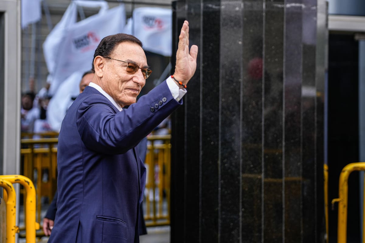 Martín Vizcarra en los Tribunales de Perú.
