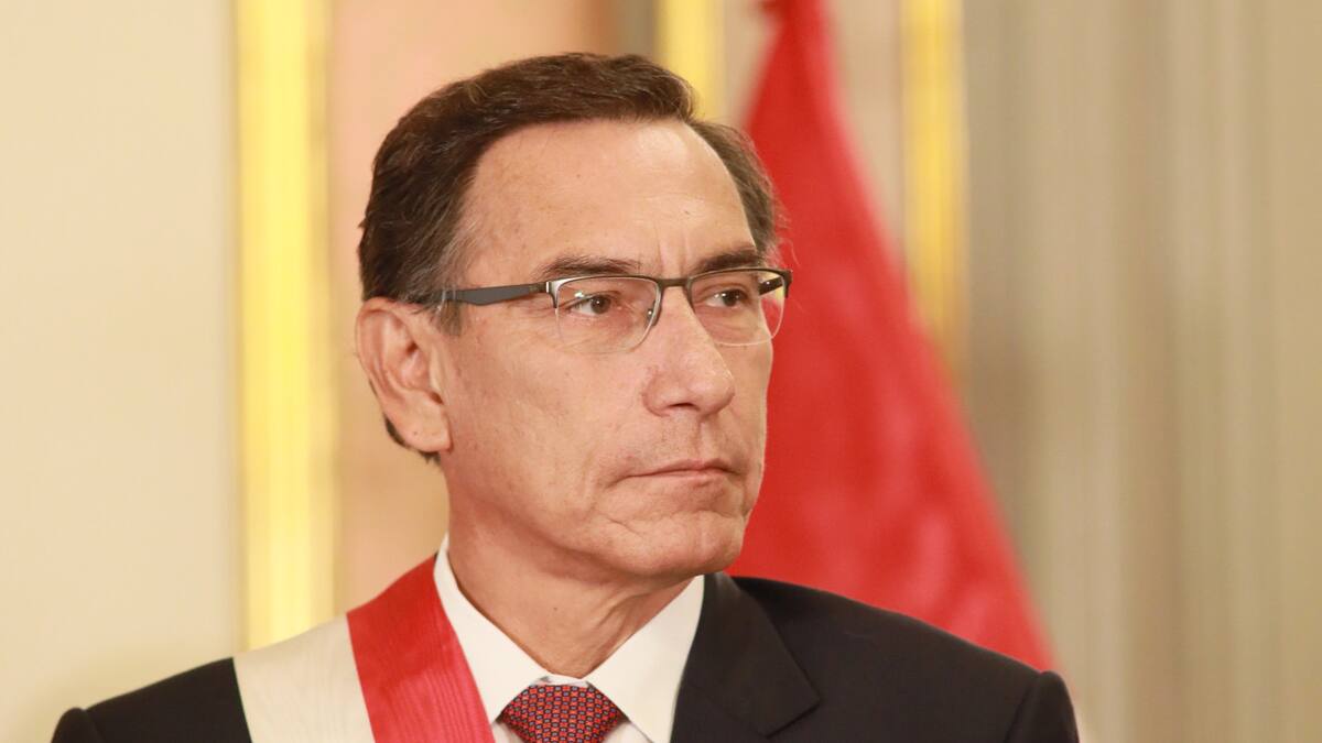 Martín Vizcarra, ex presidente de Perú. Foto: EFE.