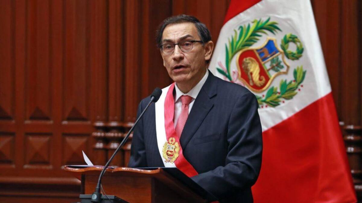 Martín Vizcarra, presidente de Perú