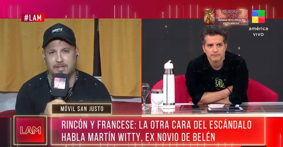 Martín Witty en LAM. Foto: Captura de pantalla